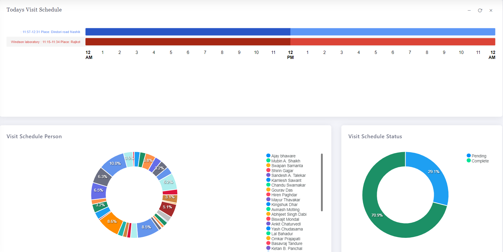 SFA Visit Analytics